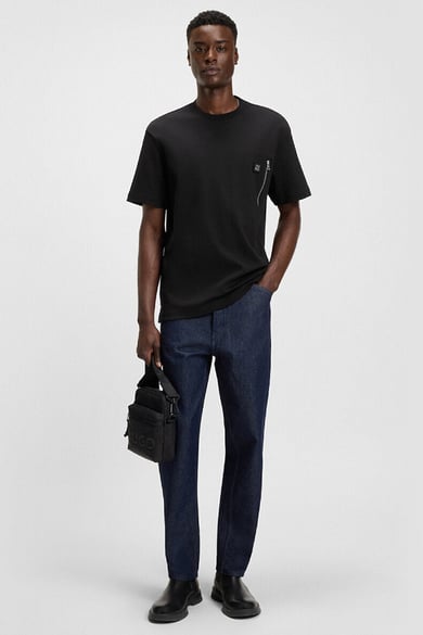 ΜΠΛΟΥΖΑ HUGO - 001 ΜΑΥΡΟ